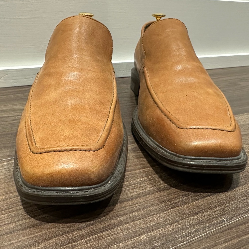 Rockport Men's Tan Leather Loafers